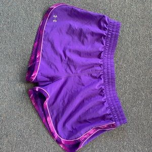 Purple Under Armour Shorts / Size: M